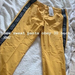 Obey track pants